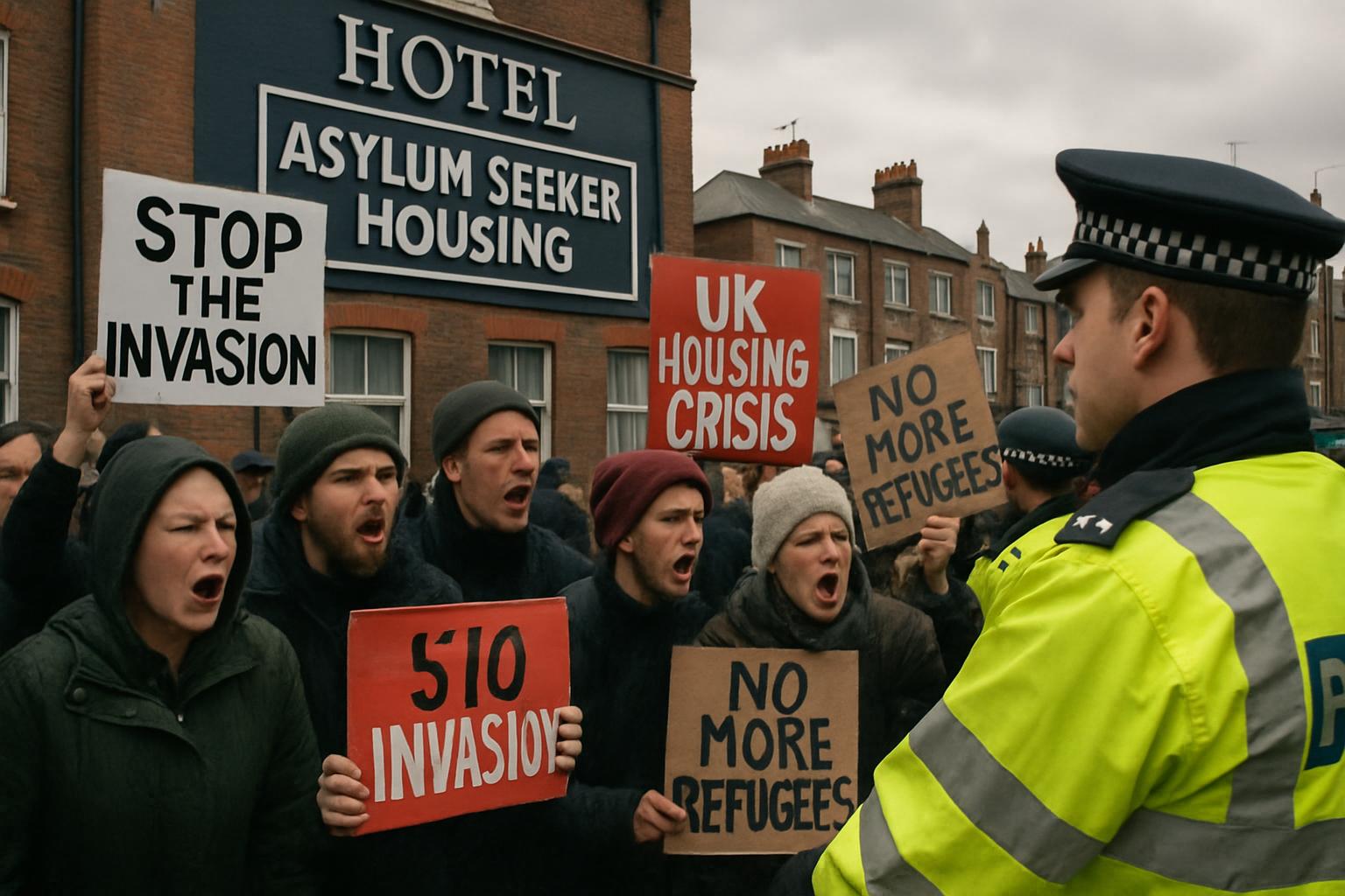 UK Housing Crisis Intensifies Amid Asylum Seeker Accommodation Debate