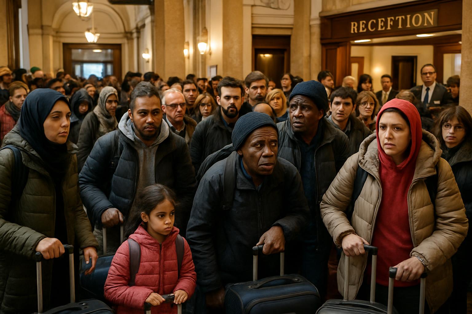UK Faces Record Asylum Applications Amid Rising Tensions and Legal Challenges