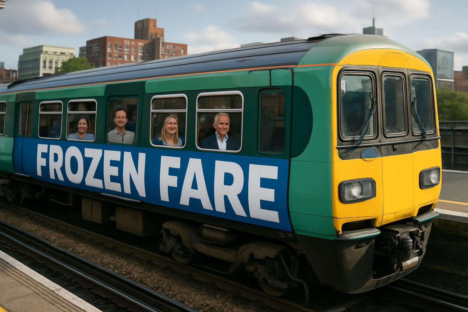 Rail Fares in England Frozen for First Time in 30 Years to Ease Cost of Living
