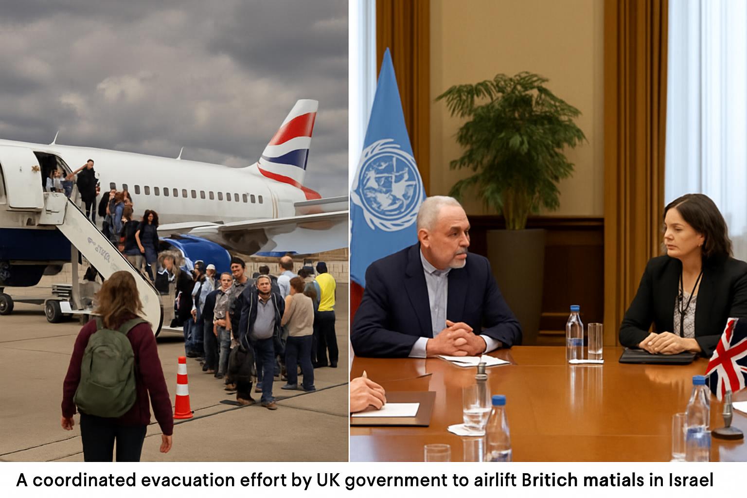 UK Plans Charter Flights for Nationals Amid Israel-Iran Conflict