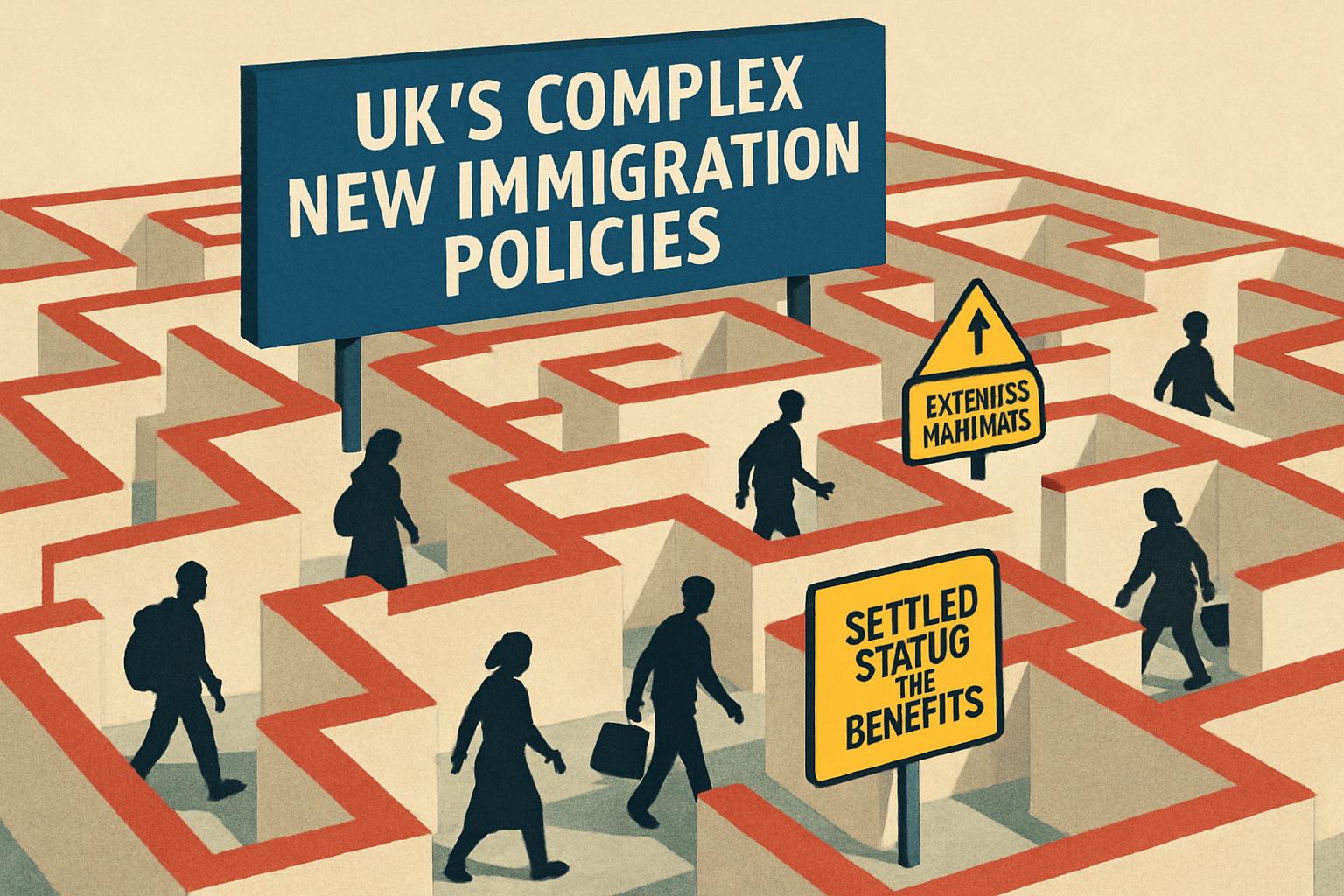 UK Immigration Overhaul: New Policies Extend Wait for Settled Status and Benefits