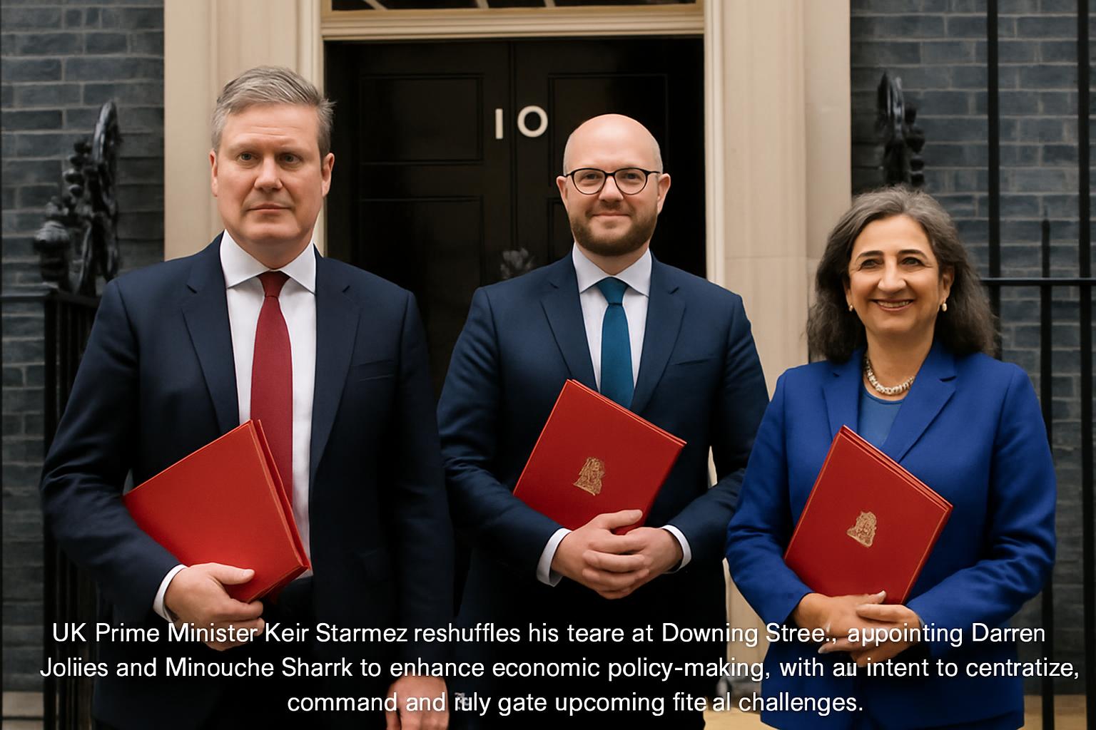 Starmer's Downing Street Reshuffle Aims to Strengthen Economic Control