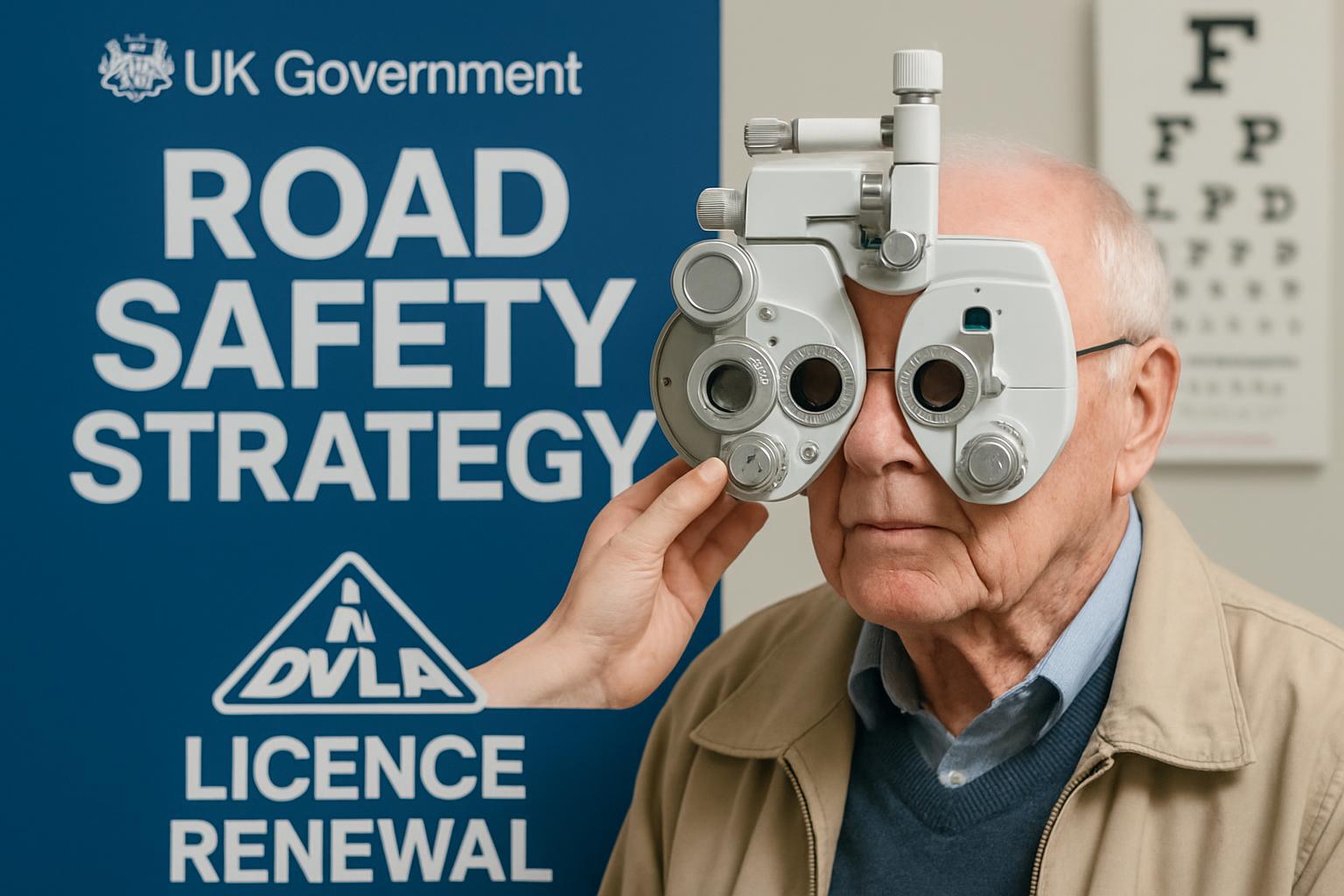 UK Government Proposes Stricter Road Safety Measures Including Mandatory Eye Tests for Older Drivers