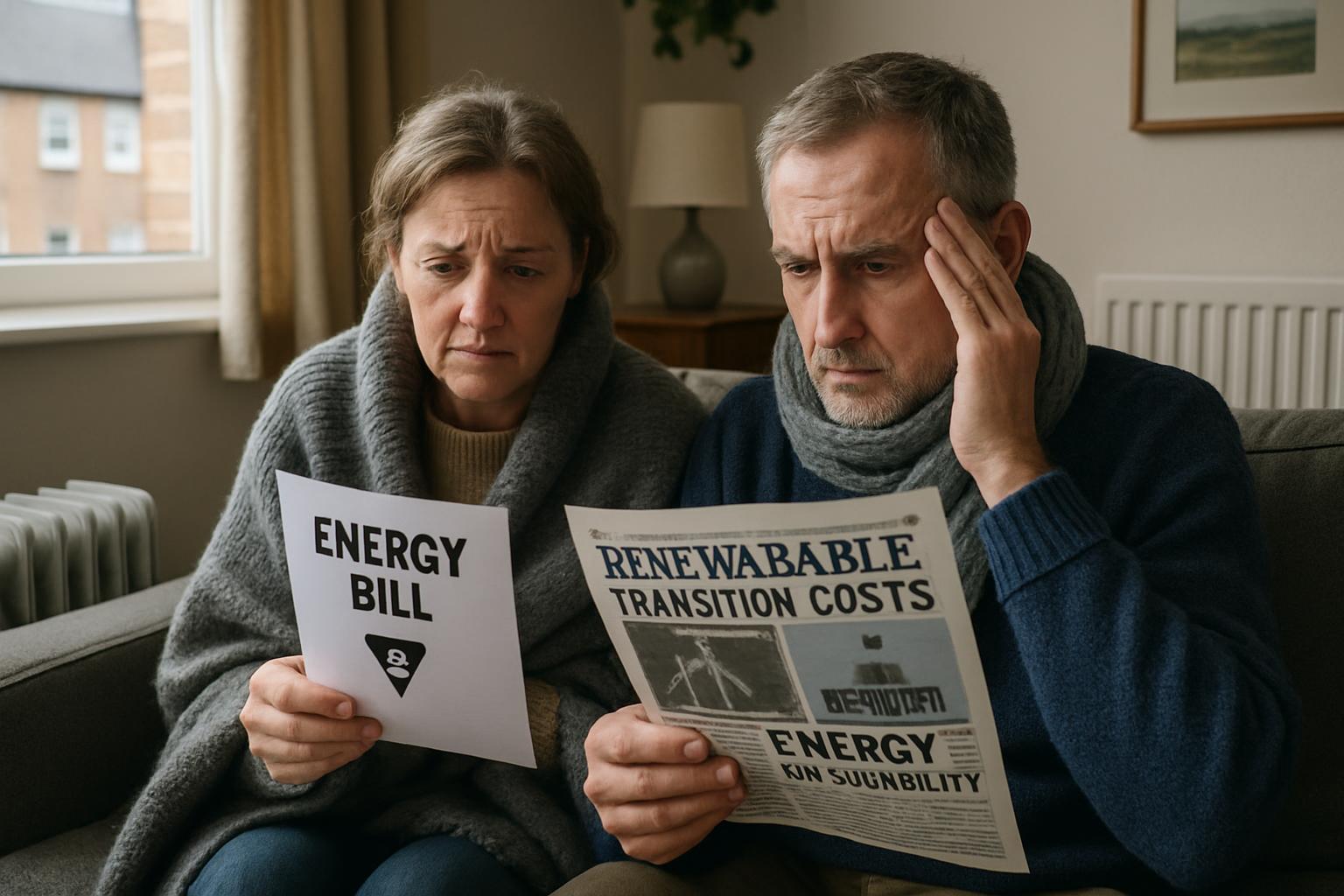 UK Energy Bills to Dip in January Before Rising Again Due to Renewable Transition Costs