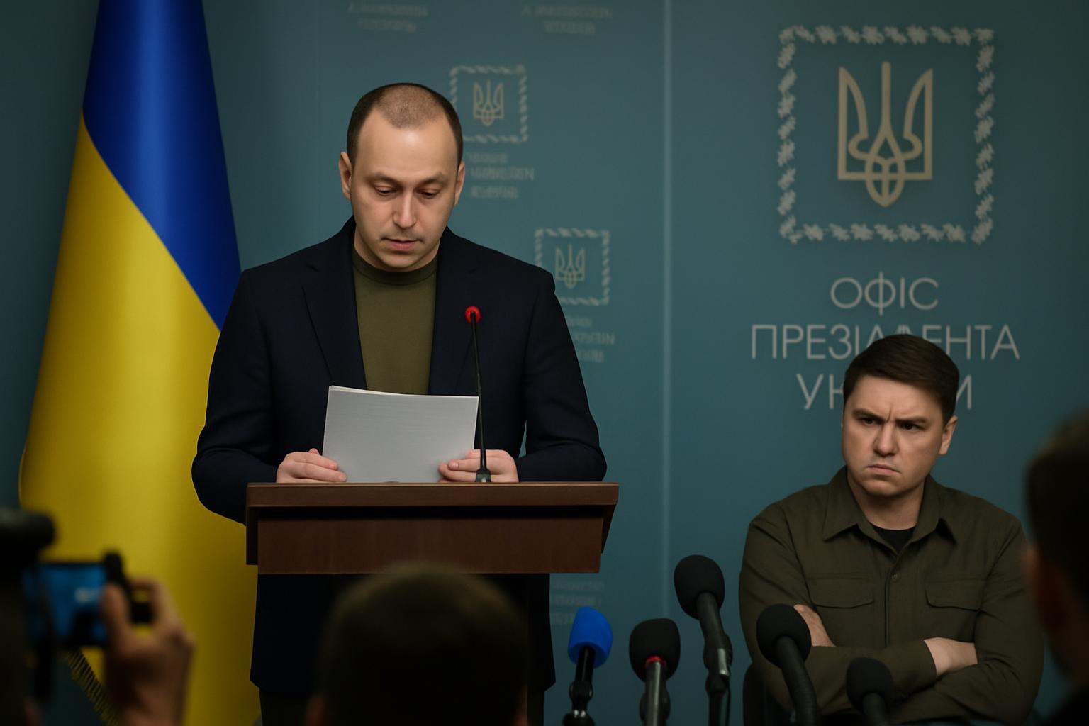 Resignation of Zelensky's Top Aide Sparks Political Upheaval in Ukraine