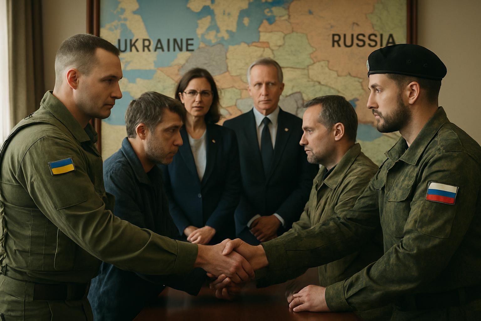 Ukraine and Russia Conduct Prisoner Exchange Amid Stalled Peace Talks