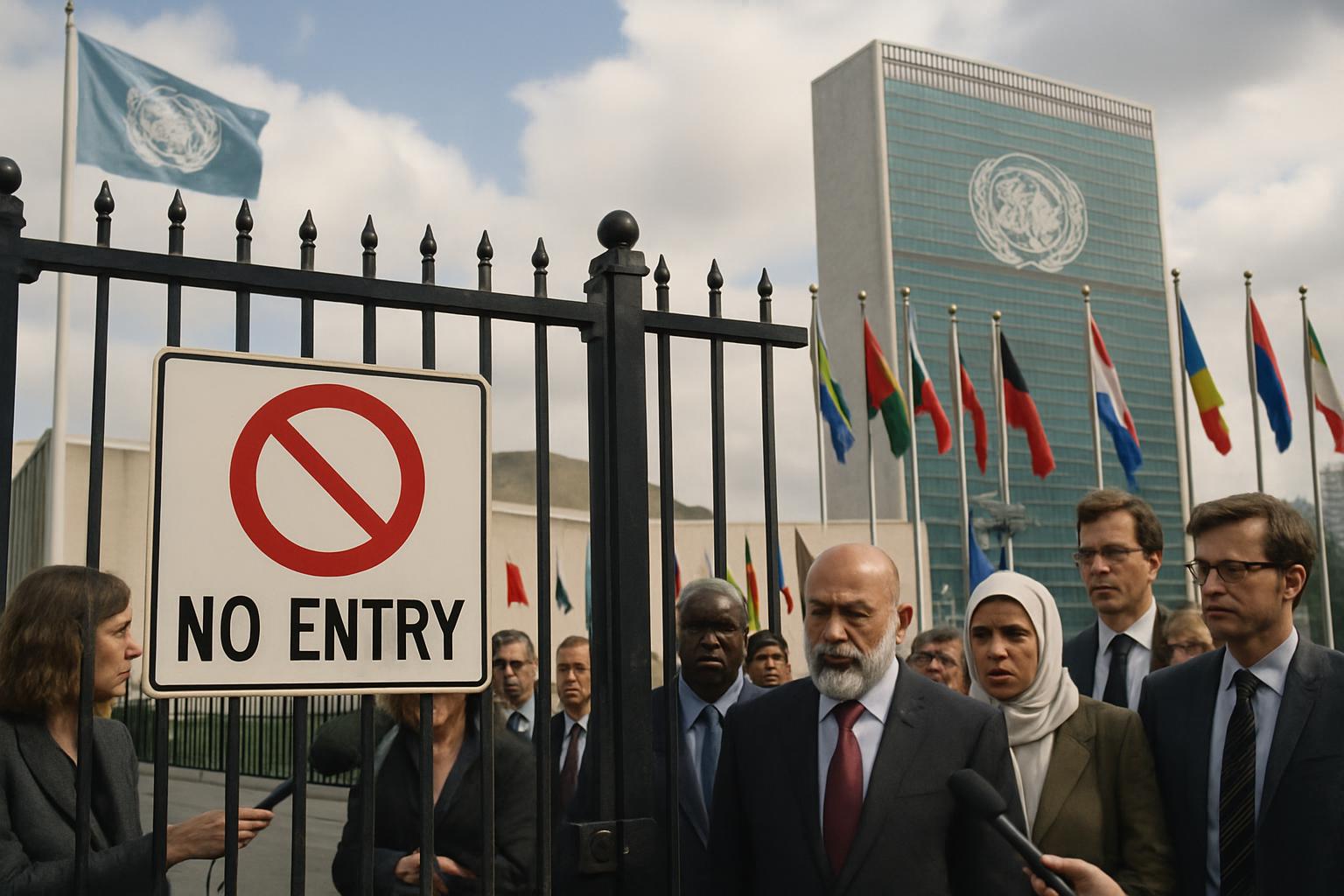 US Visa Revocation Bars Palestinian Leaders from UN Assembly