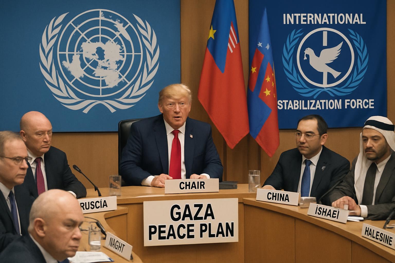 UN Endorses Trump's Controversial Gaza Peace Plan Amidst Global Debate