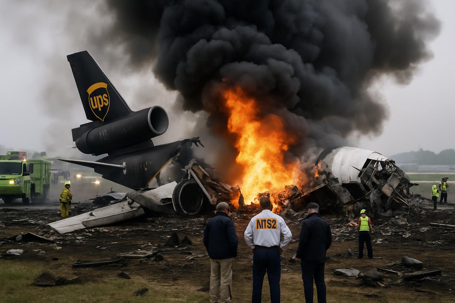 Tragic UPS Cargo Plane Crash in Kentucky Leaves Seven Dead and Sparks Major Investigation