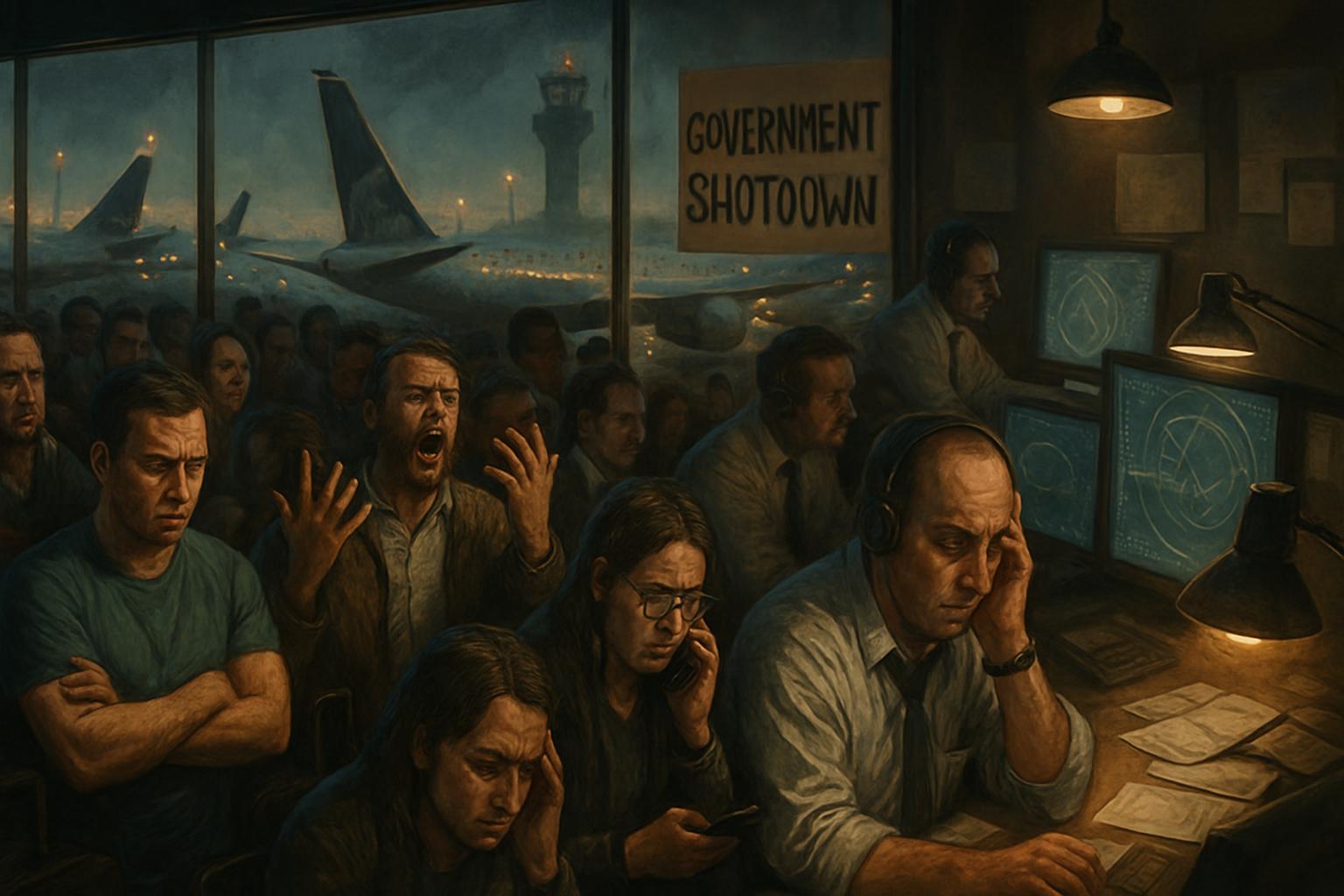 US Government Shutdown Threatens to Ground Air Travel