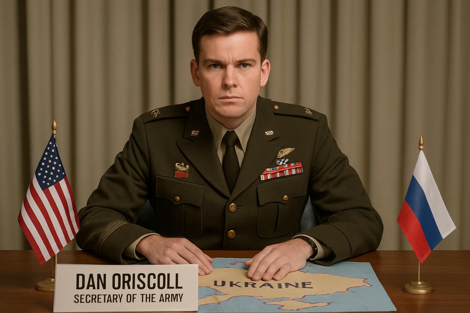 Dan Driscoll's Surprising Role in Trump Administration's Ukraine Peace Efforts