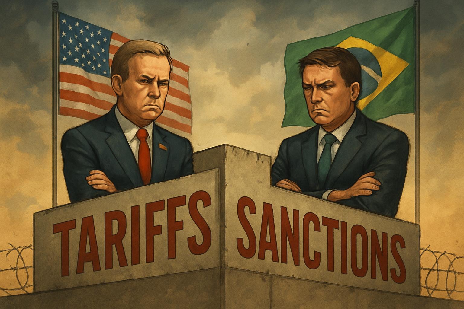 US-Brazil Relations Strain as Trump Imposes Tariffs and Sanctions