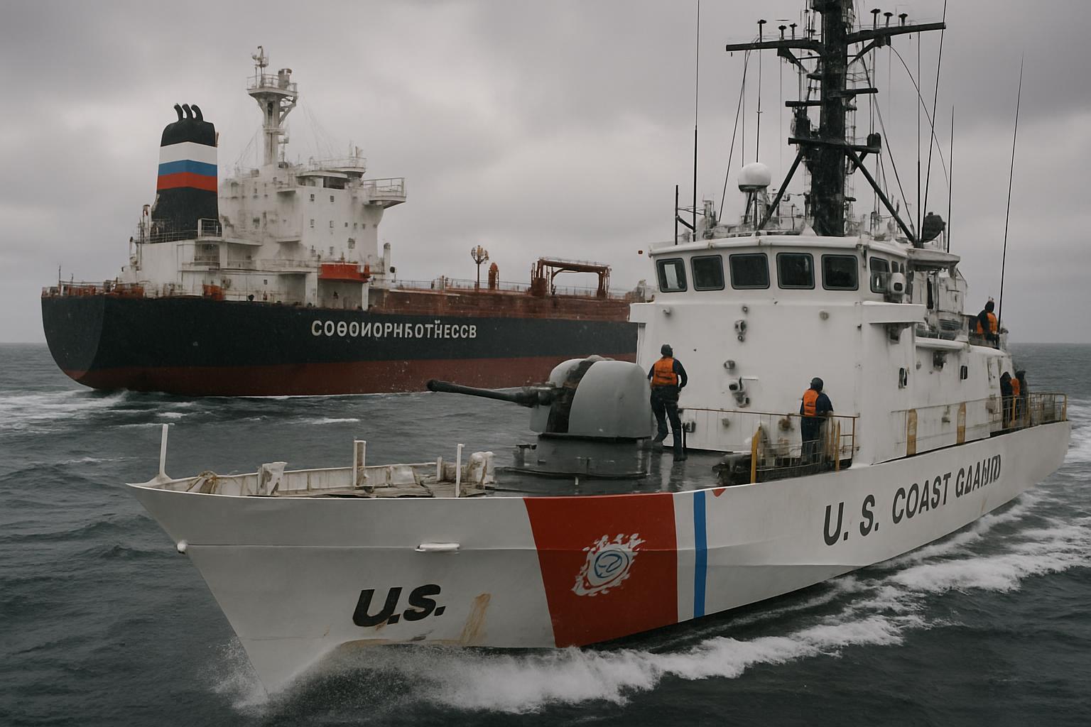 US Seizes Russian Tanker Amid Sanctions, UK Support Raises Speculation on Further Actions