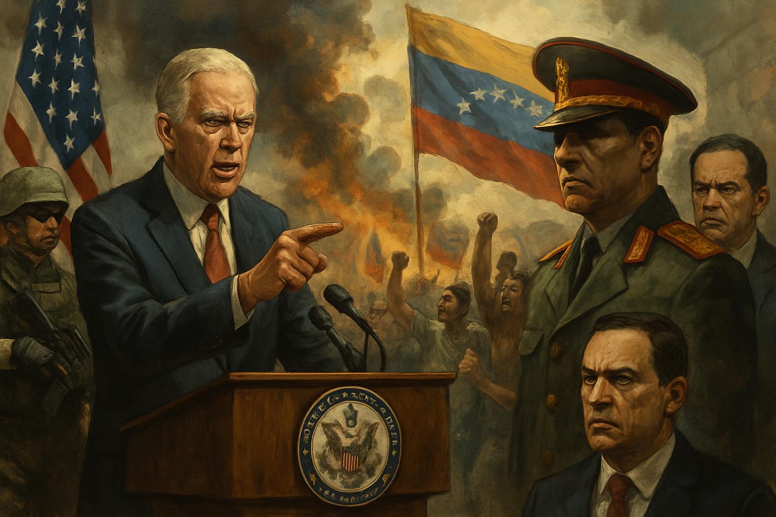 Tensions Rise as US Condemns Death of Venezuelan Opposition Figure Amidst Escalating Conflict