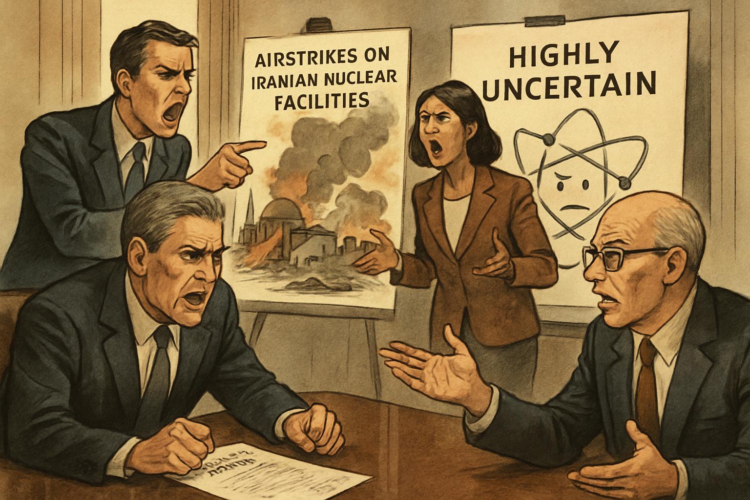 US Airstrikes on Iran: Conflicting Reports Emerge on Nuclear Facility Damage