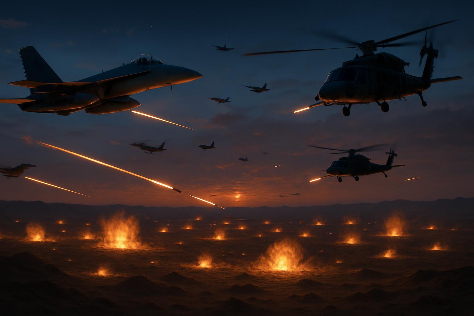 US Launches Major Airstrikes Against Islamic State Targets in Syria