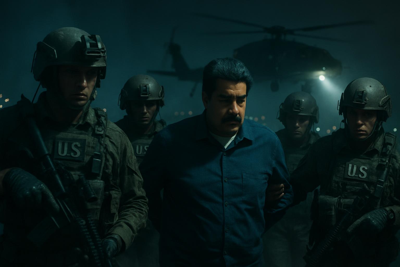 Tensions Rise as US Captures Venezuelan Leader Maduro Amidst Political Turmoil