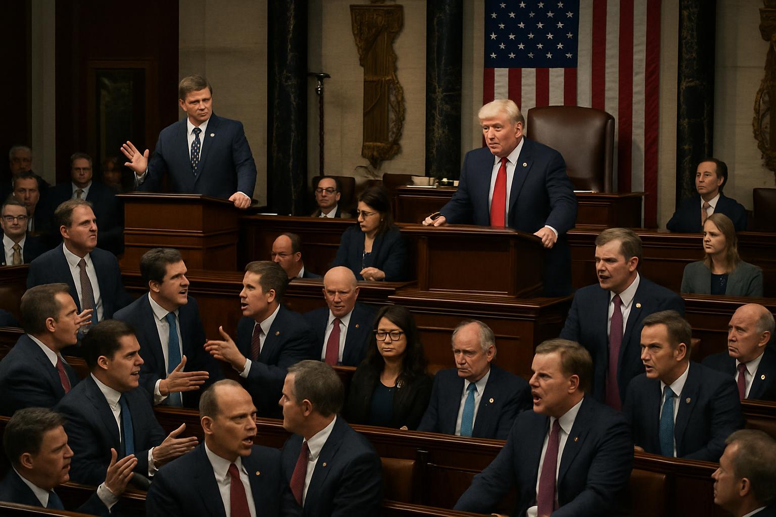 Trump's Tax-and-Spending Bill Faces Crucial Vote Amidst Republican Divisions