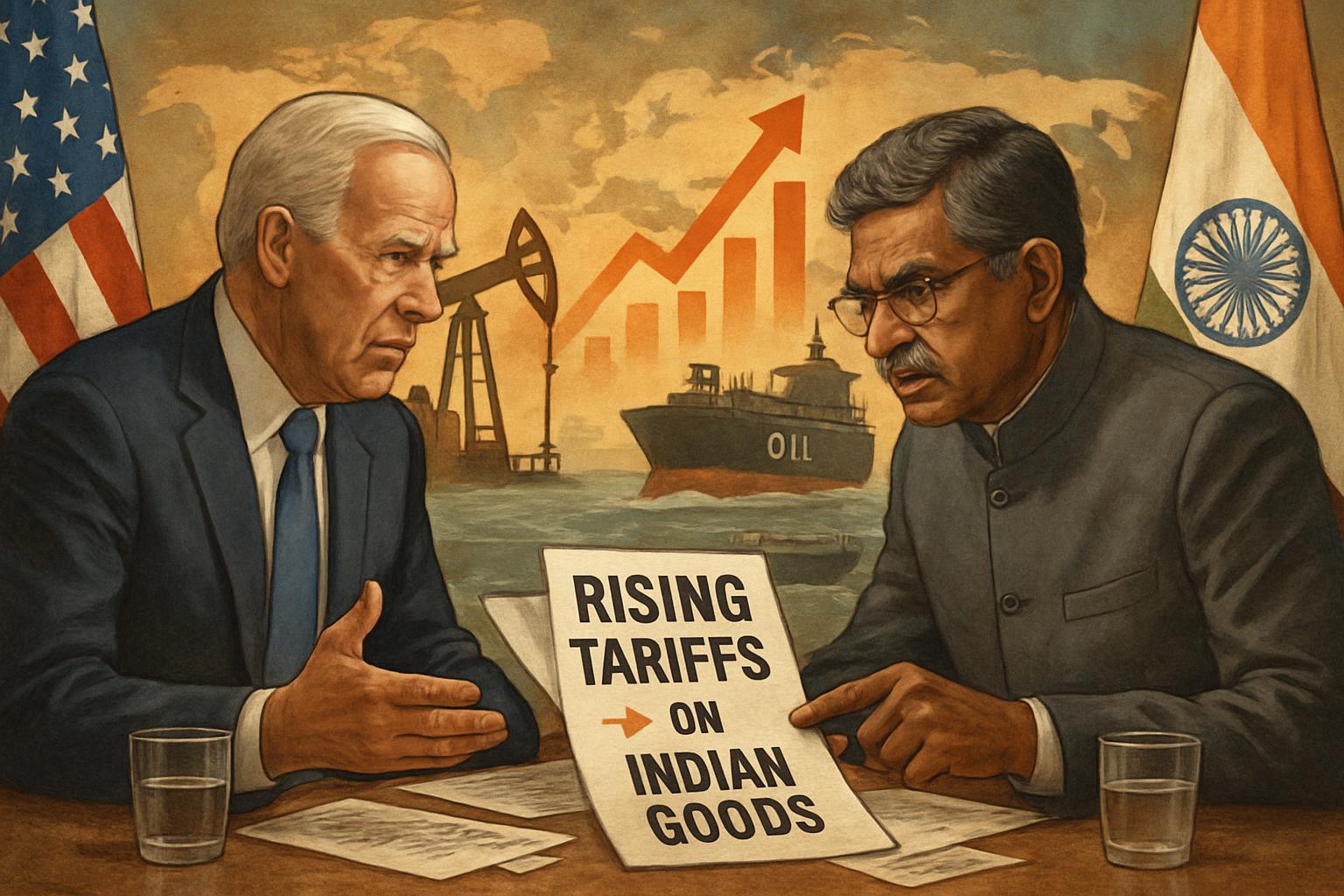 US-India Trade Tensions Escalate Amid New Tariff Impositions