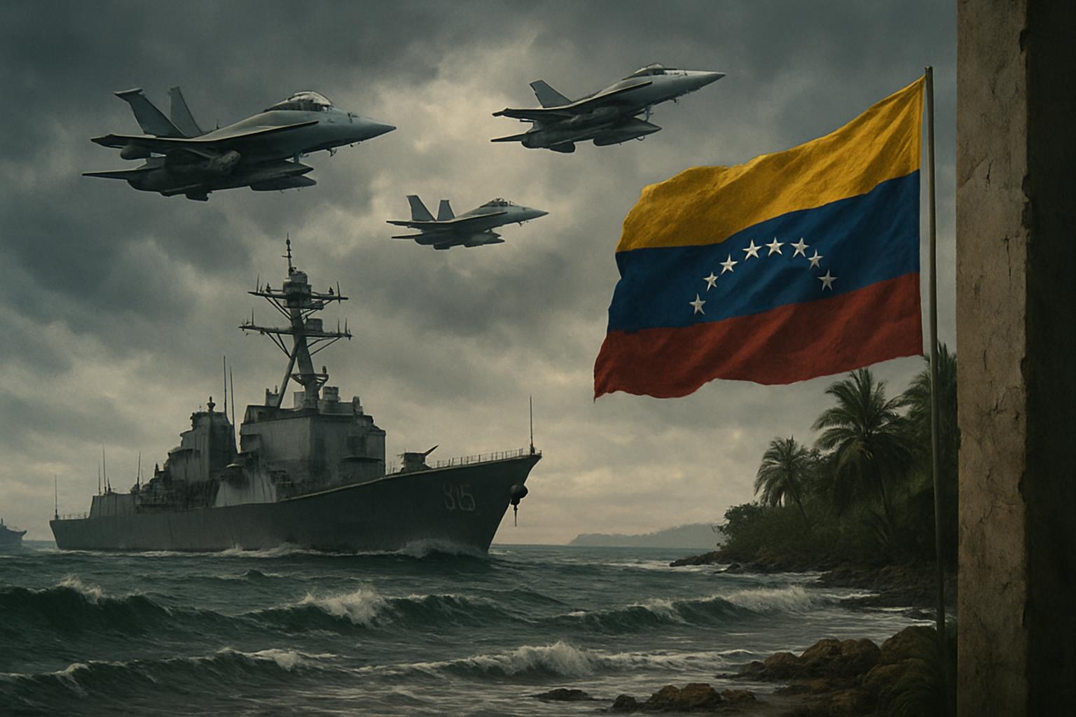 Trump Downplays War with Venezuela Amid Military Buildup