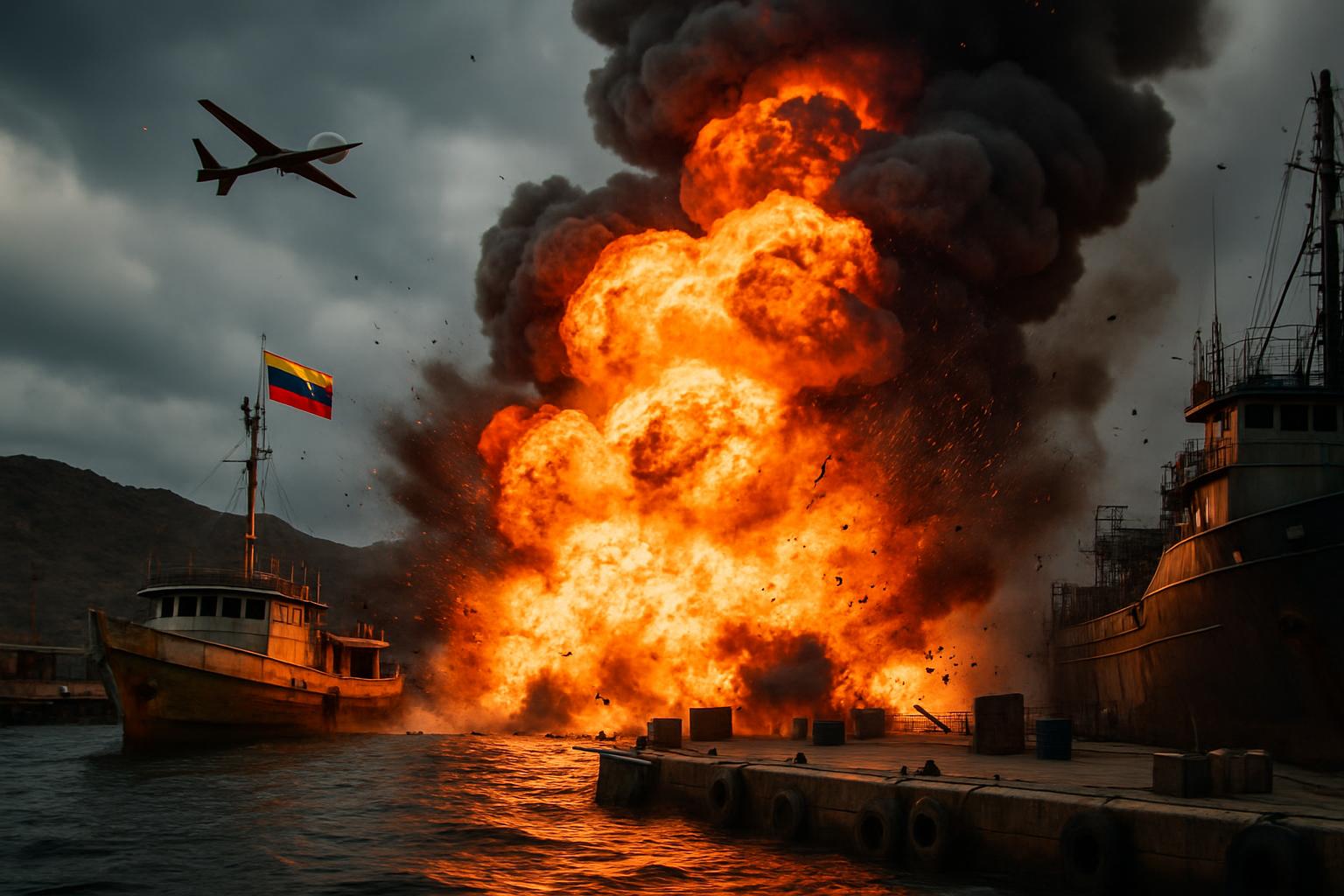 US Strike on Venezuelan Facility Raises Tensions Amid Drug Trafficking Crackdown