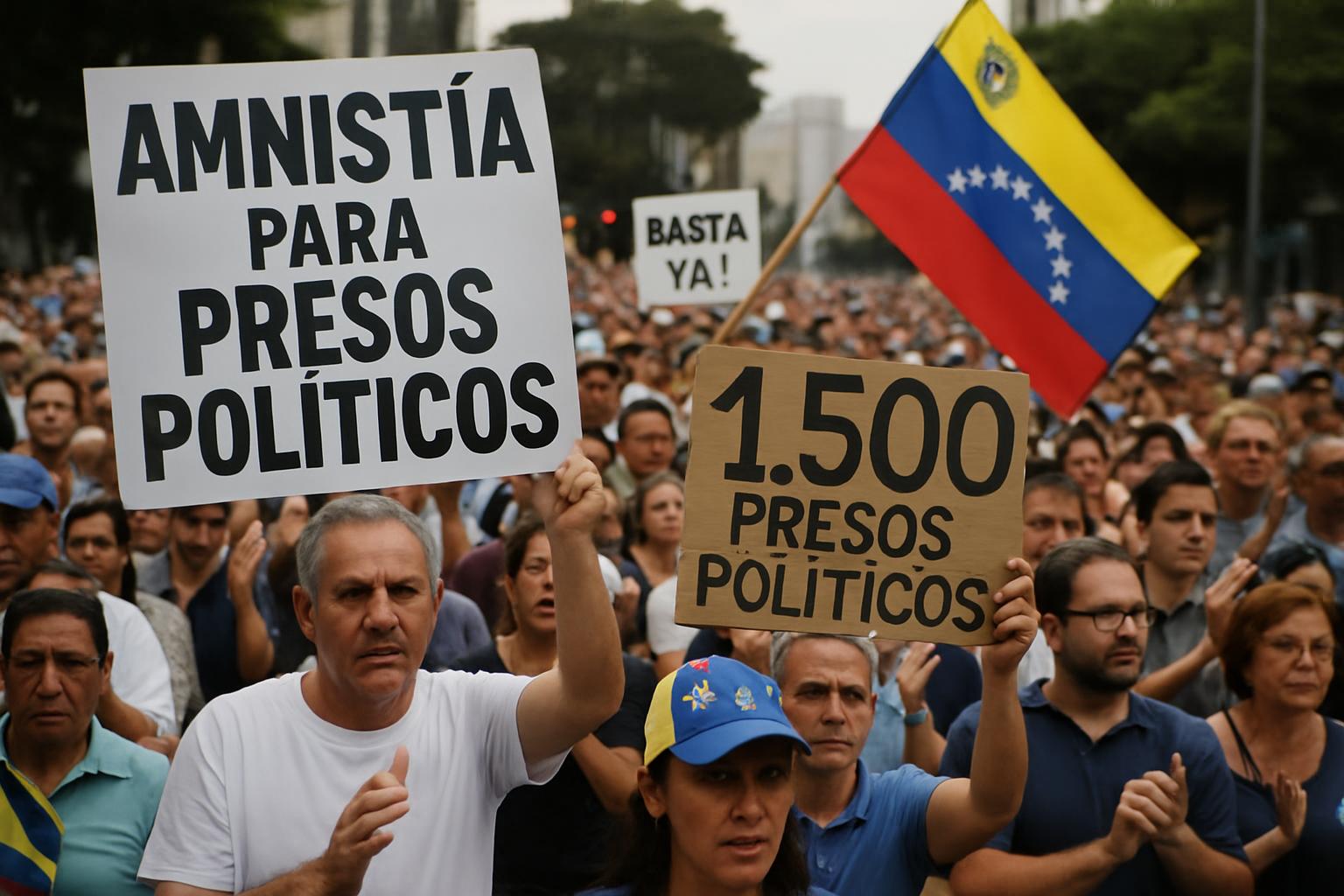Venezuelan Political Prisoners Seek Amnesty Amidst Hopes for Democratic Transition