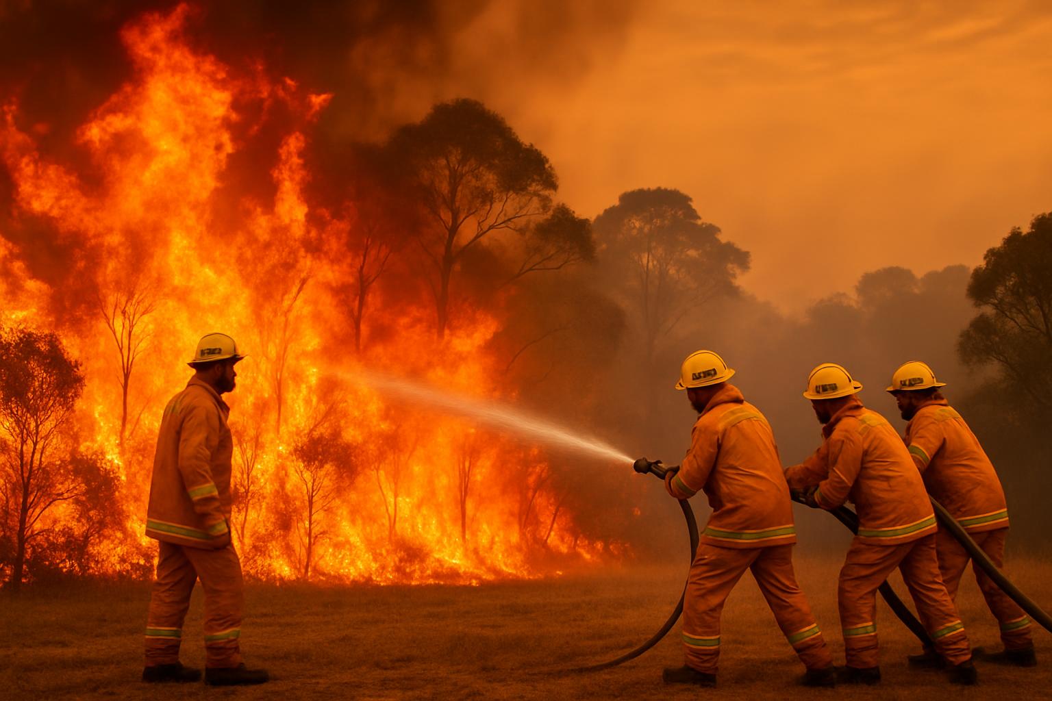 Catastrophic Bushfire Conditions Grip Victoria Amid Record Heatwave