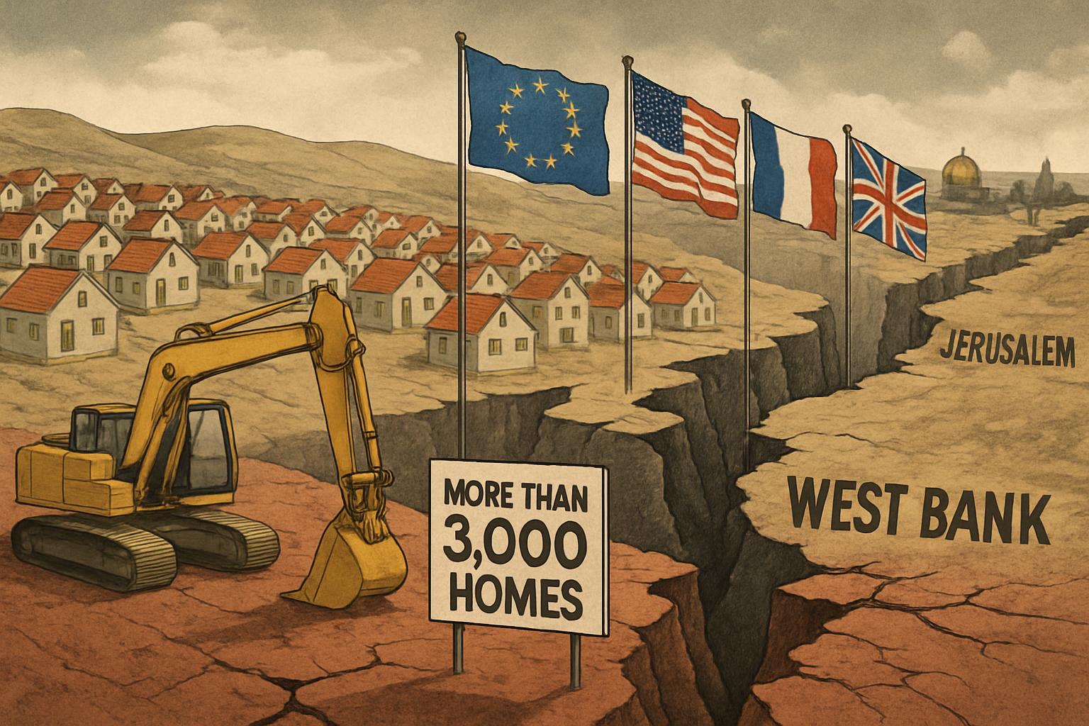 Controversial West Bank Settlement Plan Sparks International Outcry