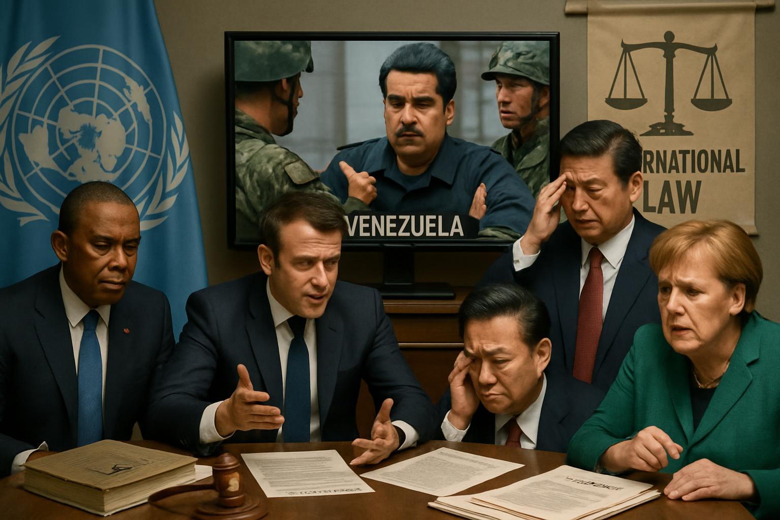 Global Outcry as US Captures Venezuelan President Maduro Amid Legal Controversy