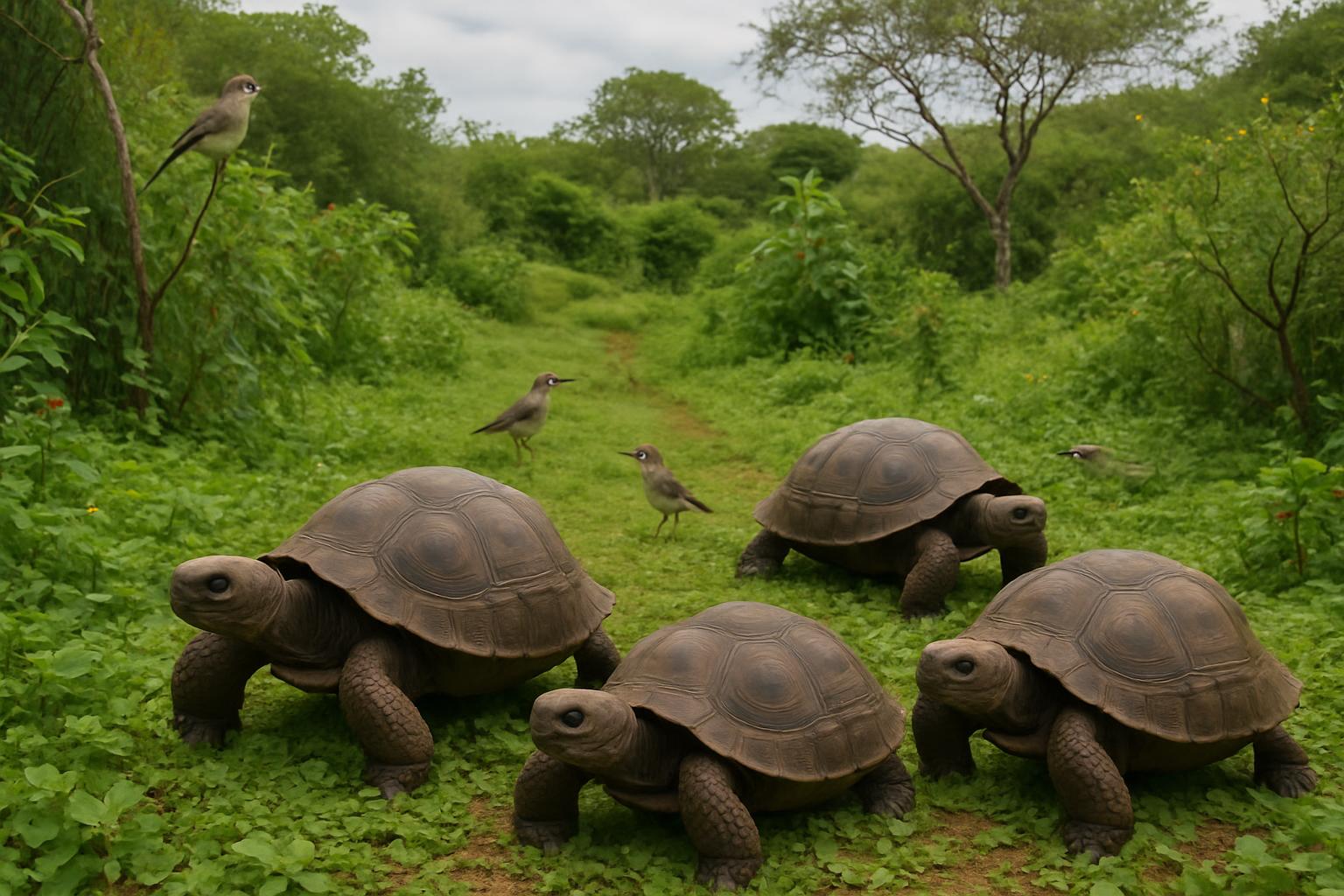 Giant Tortoises Make Historic Return to Floreana Island After 180 Years