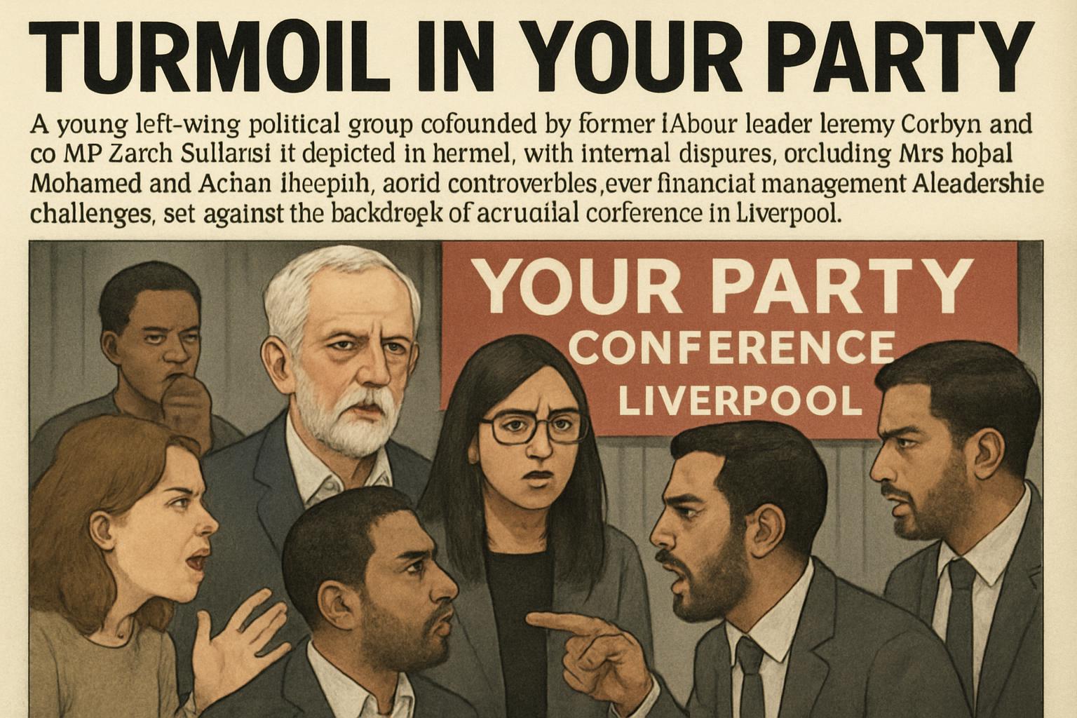 Internal Strife and Departures Challenge New Left-Wing Group 'Your Party'