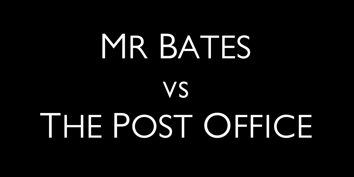 Mr Bates Vs The Post Office